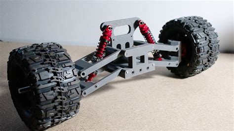 Raptor I 3d Printed Dual Wishbone Suspension Youtube