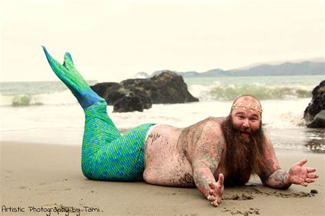 This Sexy Merman Just Raised The Bar For All Future Dudeoir Photoshoots
