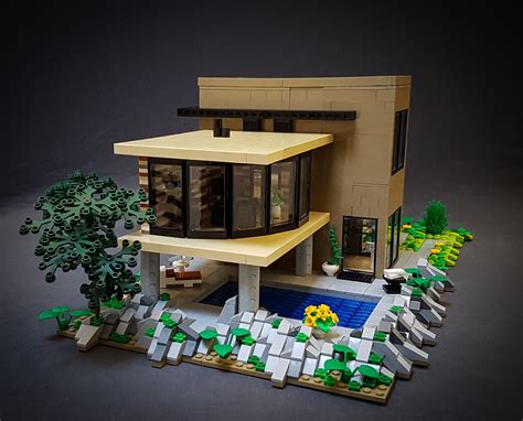 A lego moc set i made a few years ago for my lego videos. Curry House MOC. Livingroom above the pool. in 2021 | Lego ...