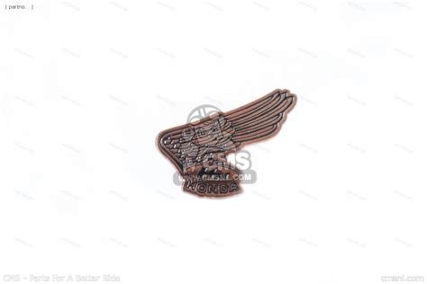Honda Classic Wing Pin Badge Bronze Cbr1100xx Super Blackbird 0sytba9dt