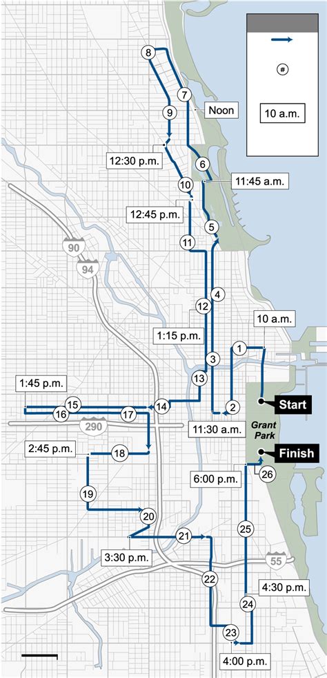 Chicago Marathon 2019 Course Map Where To Watch The Race And How To