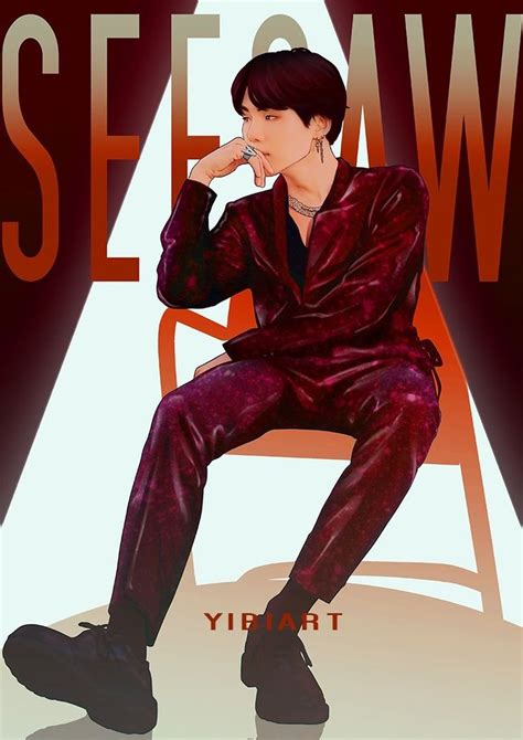 Please enjoy my live concert fancam music video edit for suga's seesaw. BTS FANART SUGA SEESAW | Bts chibi, Bts fans, Min yoongi bts