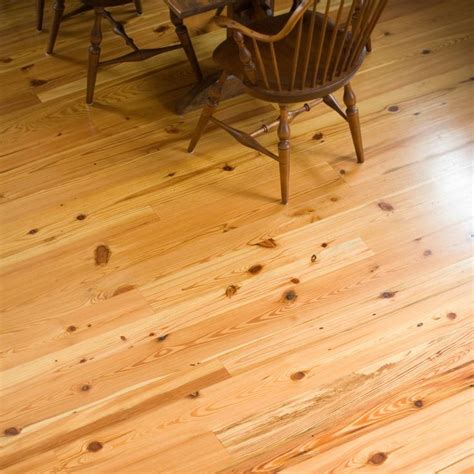 Longleaf Lumber Reclaimed 3 Rustic Heart Pine Flooring In A Home