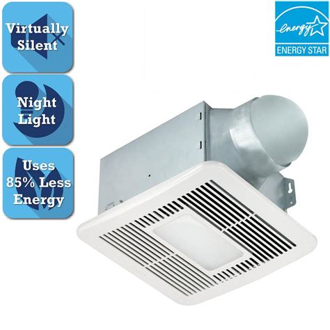 Steam and humidity that come along with taking showers could wreak havoc on further, it features 100 watts incandescent for even lighting and a pleasant environment. Delta Breez Smart Series 150 CFM Ceiling Bathroom Exhaust ...