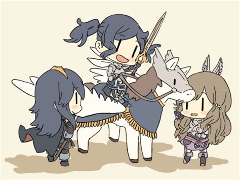 Fire Emblem Awakening Popularity Poll - lucina, sumia, and cynthia (fire emblem and 1 more) drawn by ai-wa