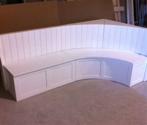 Curved Banquette Corner Bench Seat Etsy