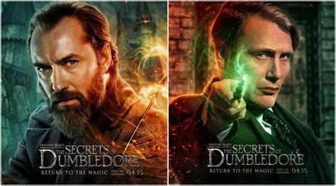 Fantastic Beasts The Secrets of Dumbledore New Character Posters: It's ...