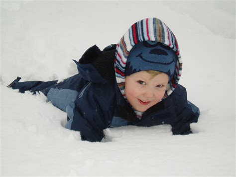 Child In Snow Free Photo Download Freeimages