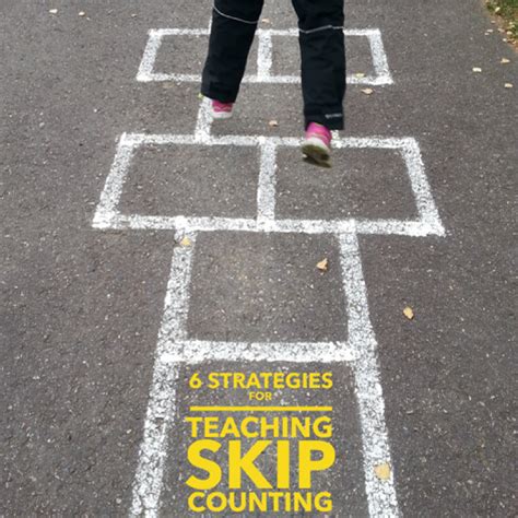 6 Strategies for Teaching Skip Counting - Mr Elementary Math