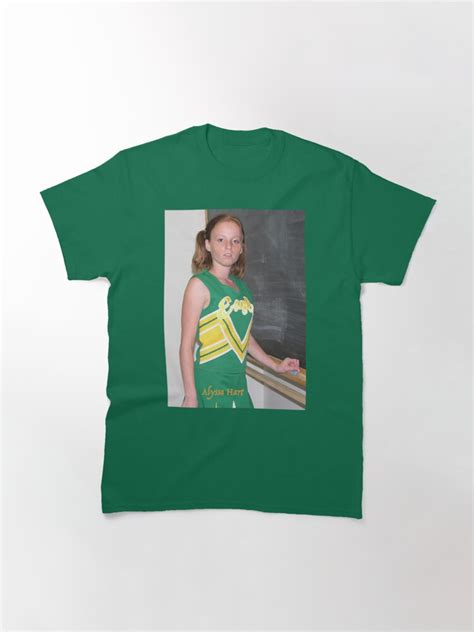 Alyssa Hart Cheerleader T Shirt Get Your Today T Shirt By Histria Redbubble