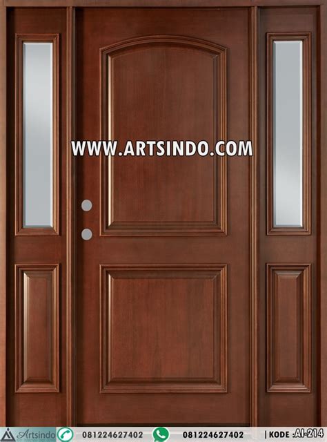 Kusen kayu jati mulai dari rp. Pintu Utama Single Jati Kusen Jendela Sambung AI-214 ...