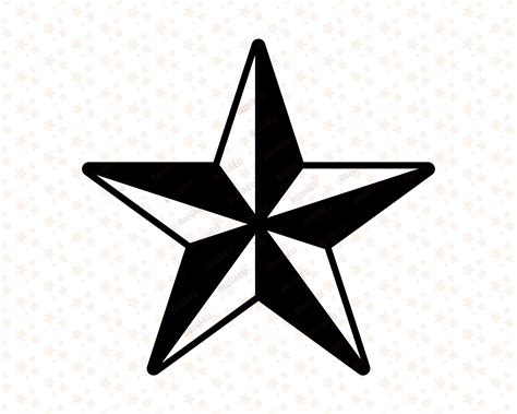 Star Outline Svg Star Cricut Cut File 5 Coloured Star Svg Png Star