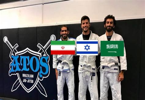 Jiu Jitsu Over Politics Iranian Israeli And Saudi Arabian Teammates At