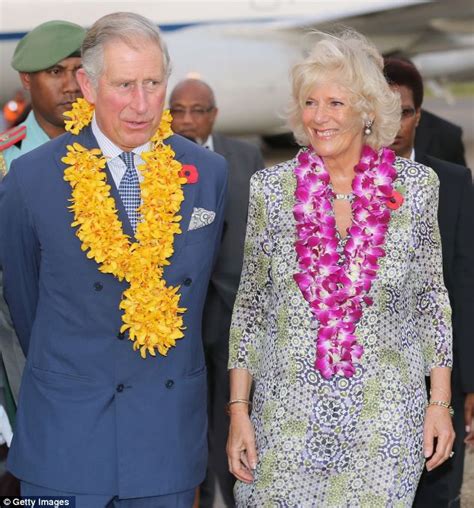 Diamond Jubilee Tour 2012 Prince Charles And Camilla Touch Down In