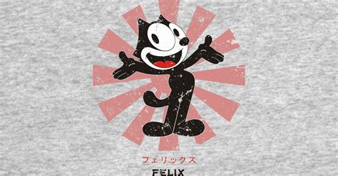 Felix The Cat Retro Japanese Felix The Cat T Shirt Teepublic