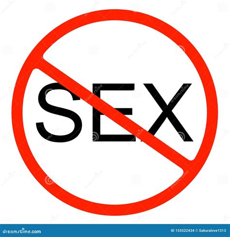 no sex allowed sign icon prohibiting flat symbol logo illustration stock illustration