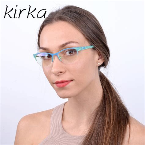 Kirka 2018 Metal Optical Clear Lens Fashion Glasses Frame Prescription