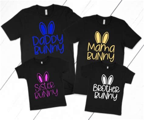 Family Easter Bunny Shirts Matching Family T Shirts Easter | Etsy in