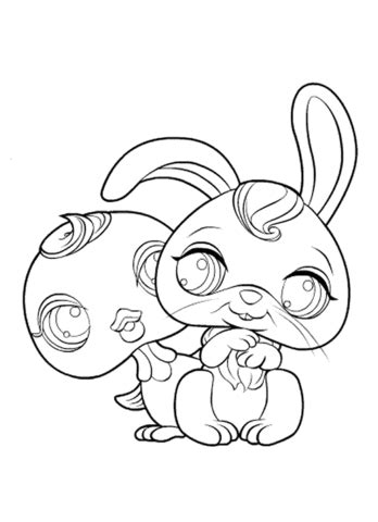 Littlest pet shop coloring pages. Little Pet Shop Coloring page | SuperColoring.com