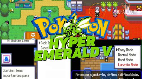 Pokemon Hyper Emerald V Rainbow Eraser Em Português
