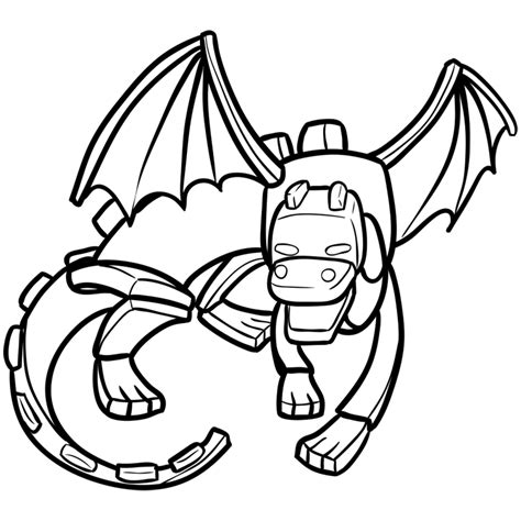 However, it can be difficult to get to the end and find the dragon and this tutorial will teach you. Easy to draw Ender Dragon Minecraft Chibi - EASY TO DRAW ...