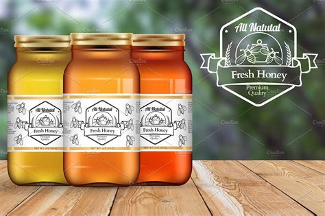 Download Honey Bottles Mockup ~ Product Mockups ~ Creative Market