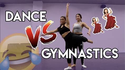 dance vs gymnastics youtube