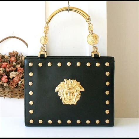 Versace Bags Gianni Versace Couture Leather Vintage Handbag Poshmark