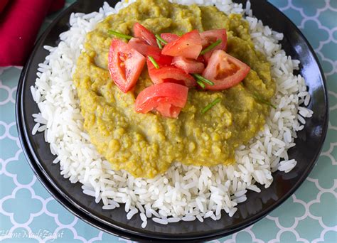 Flavorful Dhal And Rice