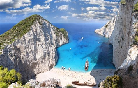 Shipwreck Bay Zakynthos A Just Go Greece