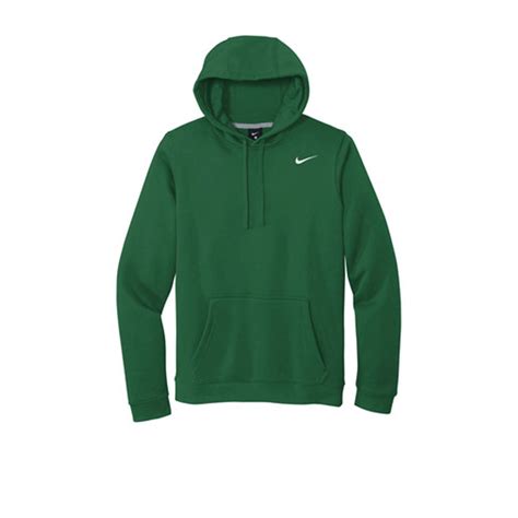 Nike Dark Green Club Fleece Pullover Hoodie