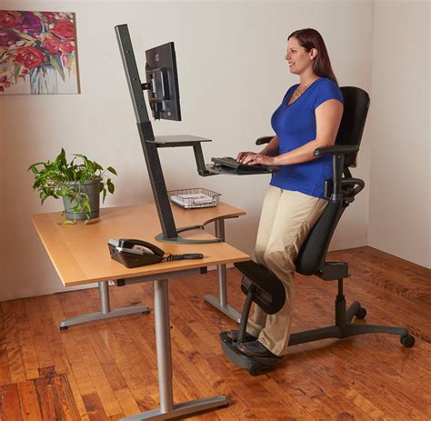 And the varidesk standing desk chair is no exception. Stand Up Chair | Ergonomic Sit Stand Chair | HealthPostures