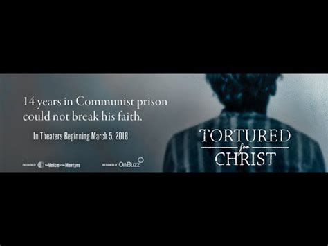 The voice of the martyrs presents the inspiring new movie tortured for christ, a cinematic retelling of the testimony of vom founder pastor richard wurmbrand as written in his international. Tortured for Christ: The Movie | Veracity