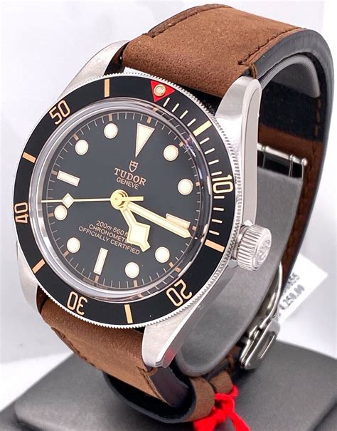 Tudor Black Bay Fifty Eight 58 Leather Strap 39mm Watch 79030n Factory