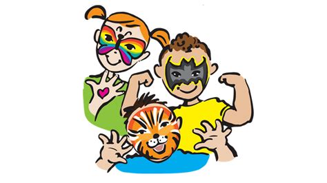 Face Painting Clipart