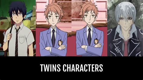 Anime Twins Opposites Good And Bad