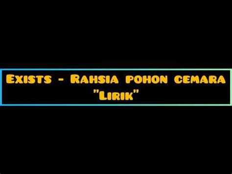 Di tasik ini, di pohon cemara yang teguh meninggi bagai harapan ku. Exists-Rahsia Pohon Cemara || lirik|| - YouTube