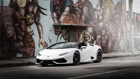 Lamborghini Huracan White Hd Cars 4k Wallpapers Images Backgrounds