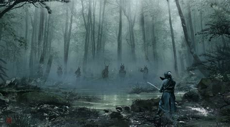 Forest Samurai Fighting Wallpapers Hd Desktop And Mobile Backgrounds