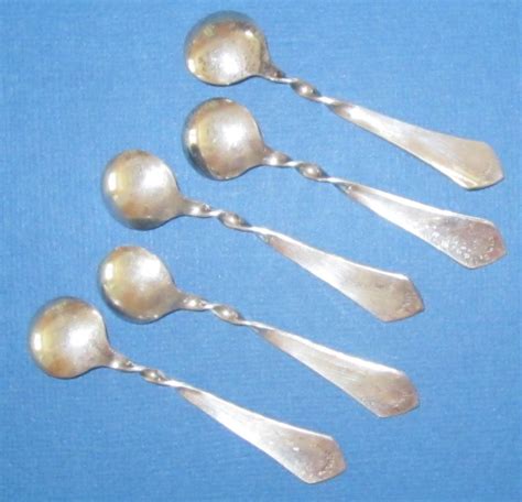 Sterling Silver Vintage Salt Spoon From Shopveronica On Ruby Lane