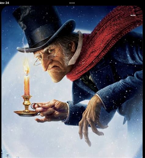 Scrooge A Christmas Carol Black Top Hat Carole Greats Disney Film