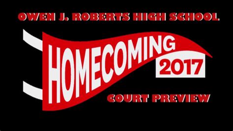 2017 Homecoming Court Preview Youtube