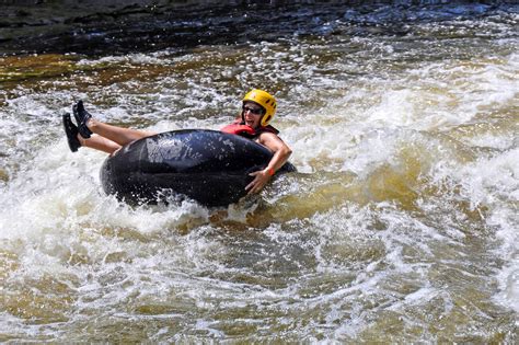 One of the places we camp has a river that runs through it that is fun to float. 5 lazy rivers for tubing near Toronto