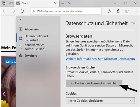Browserdaten In Microsoft Edge Löschen Thomas Knoefel