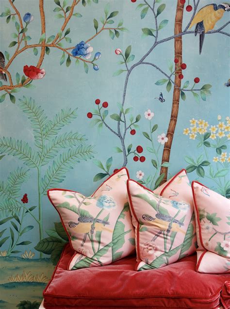 How Wallpaper Makes The Room De Gournay — Katie Did Blog