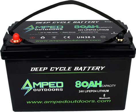 Amped Outdoors Ao8s 80 Lithium Iron Phosphate Battery Instruction Manual