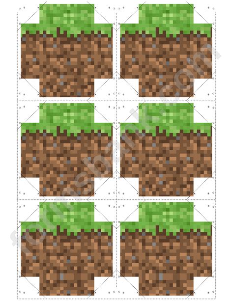 Printable Minecraft Blocks Printable Word Searches