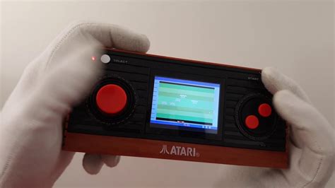 Atari Retro Handheld Unboxing Game List Gameplay Youtube