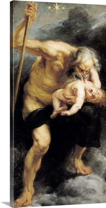 Saturn Devouring His Son 1636 Wall Art Canvas Prints Framed Prints