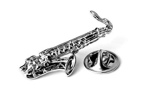 saxophone lapel badge music lapel pin musical ts online